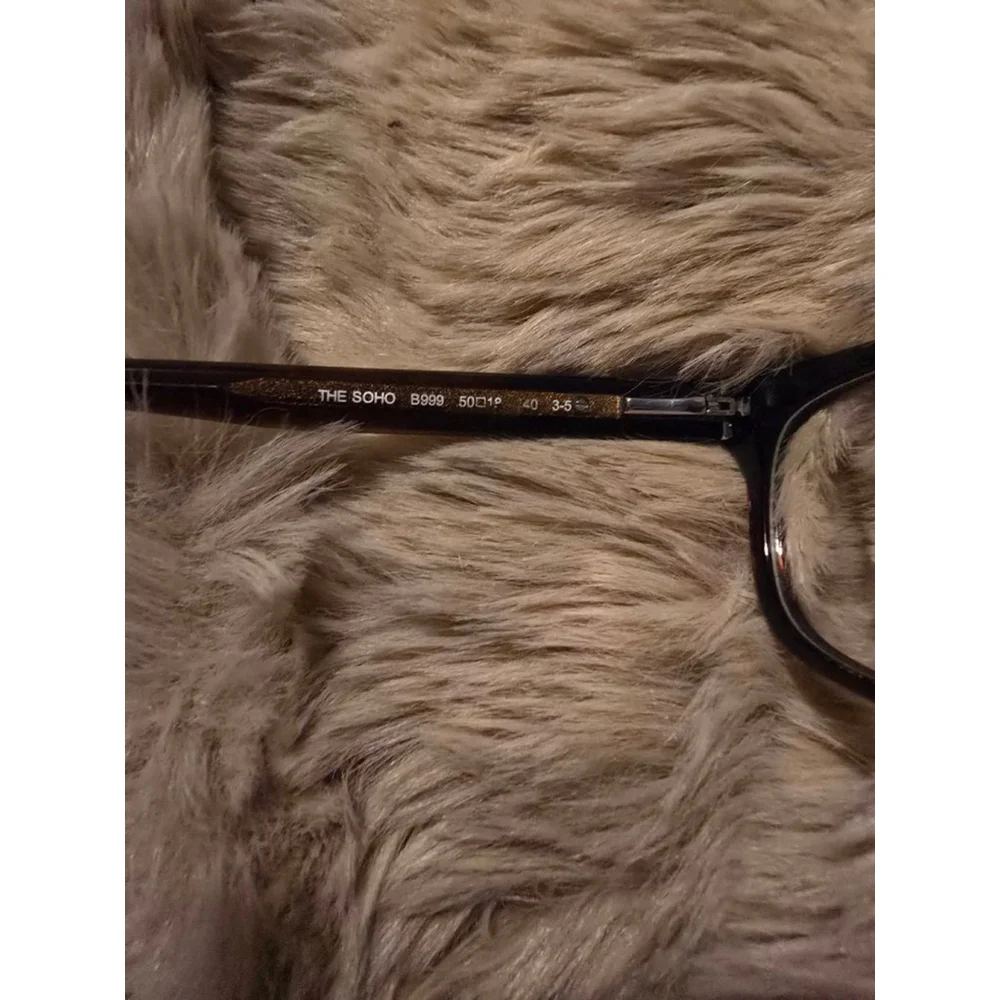 Women's Bobbi Brown Limited The Soho Black & Brown Glasses Clear Lens